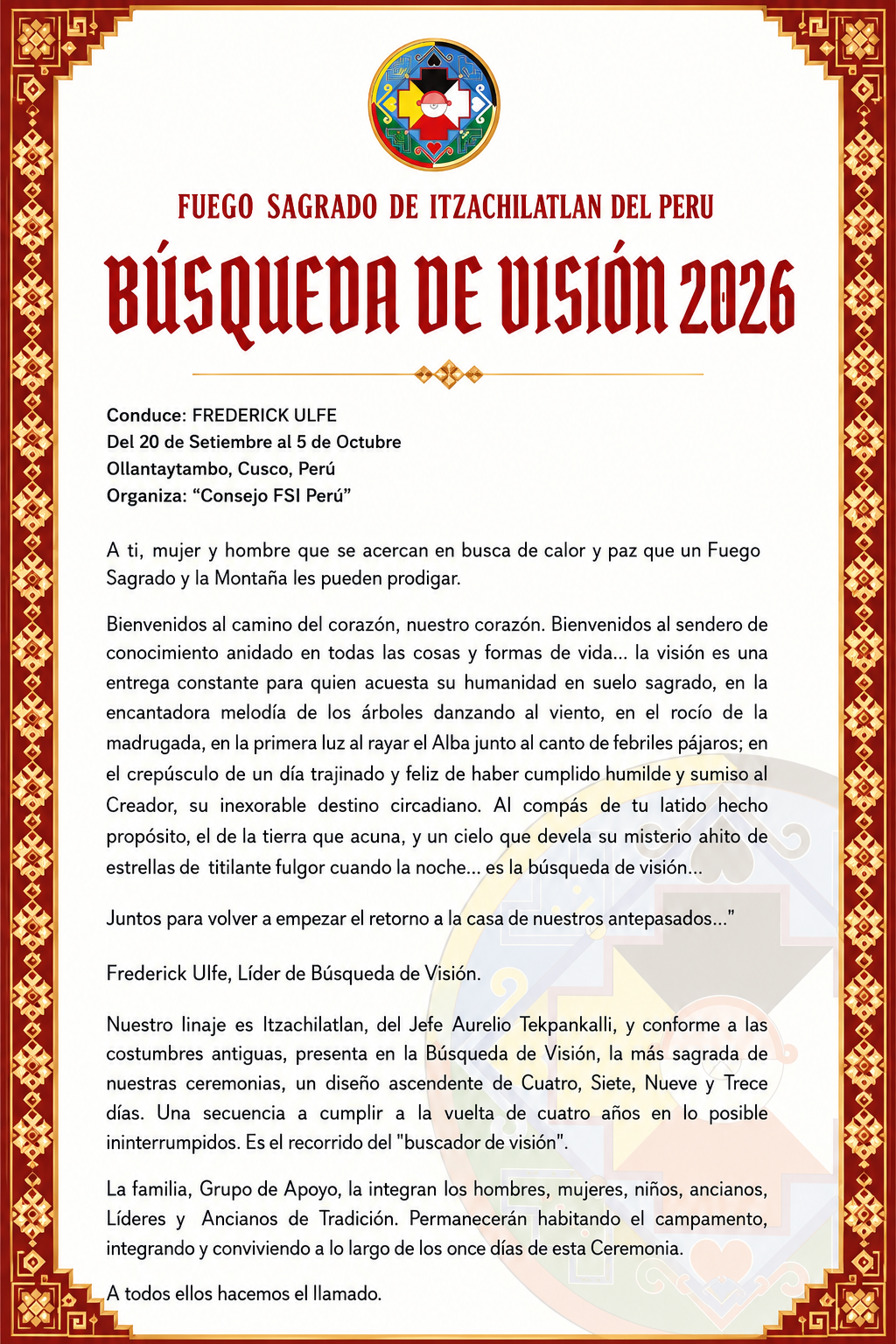 Brochure de Retiro página 1
