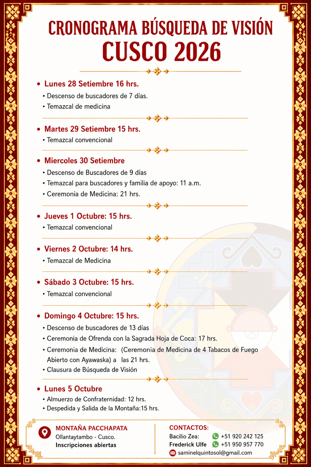 Brochure de Retiro página 5