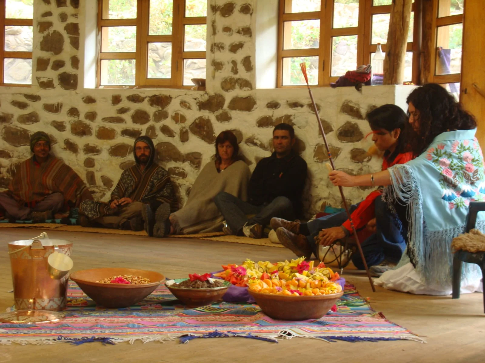Ceremonial fire